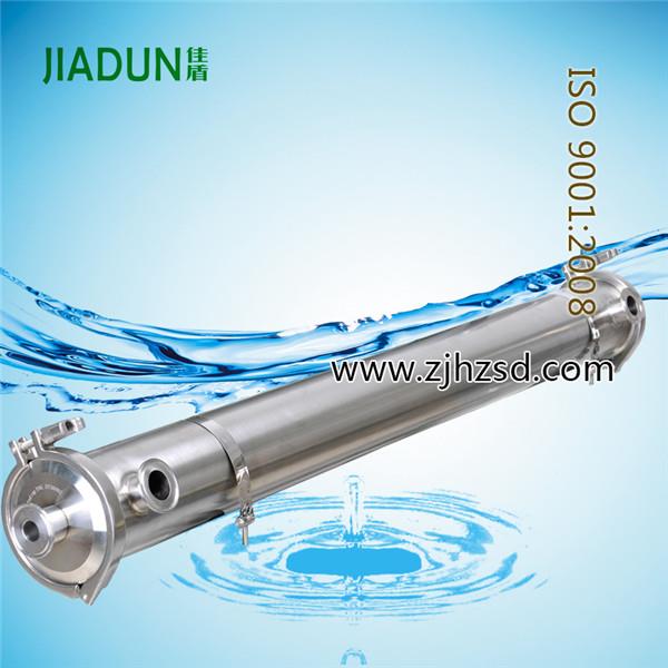 4 inch tekanan pembuluh Ss304 RO Membrane Housing penutupan TC